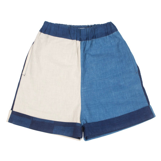 Elephant Patch Shorts - Colour Block