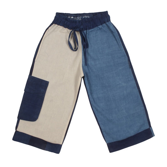 Minis Baggy Cargo Trousers - Colour Block