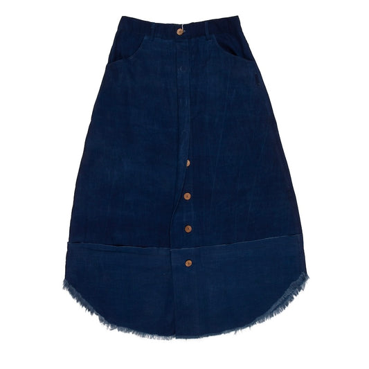 Uniformwear Long Skirt - Indigo