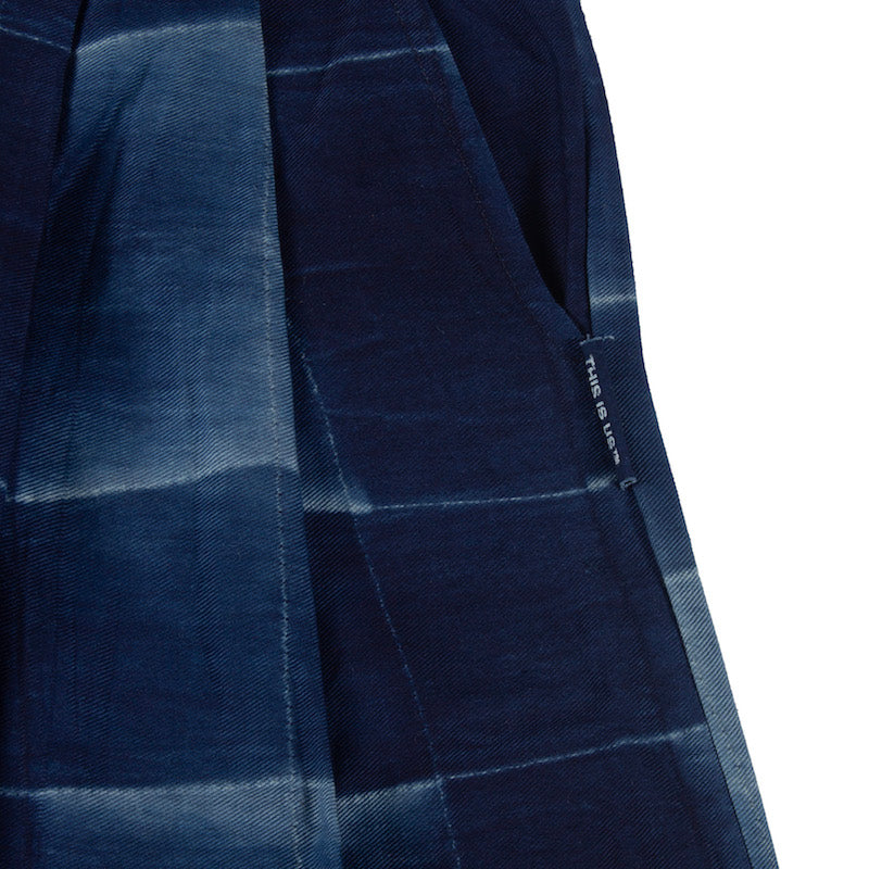 Loose Tailored Trousers - Checkerbox