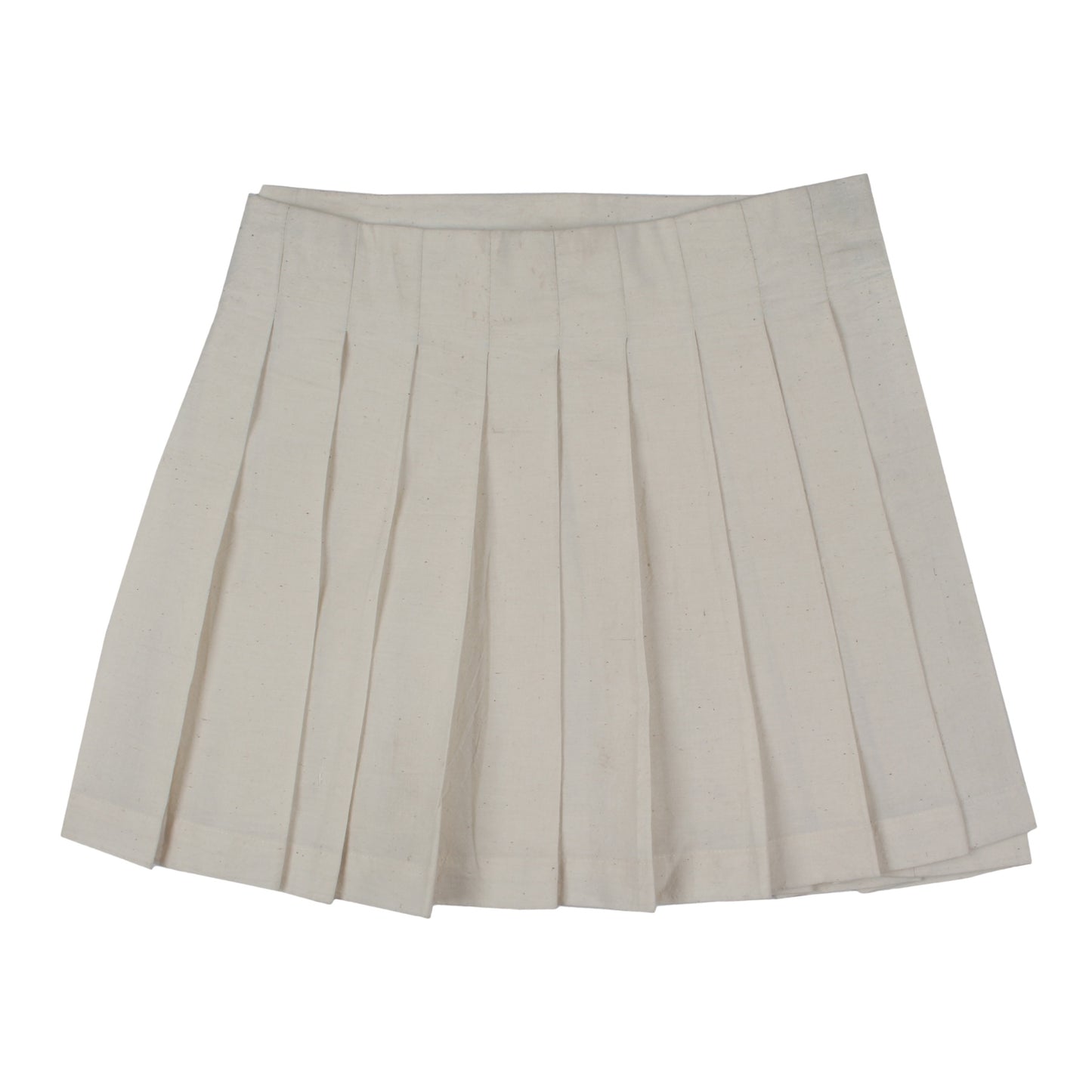 Pleated Mini Skirt