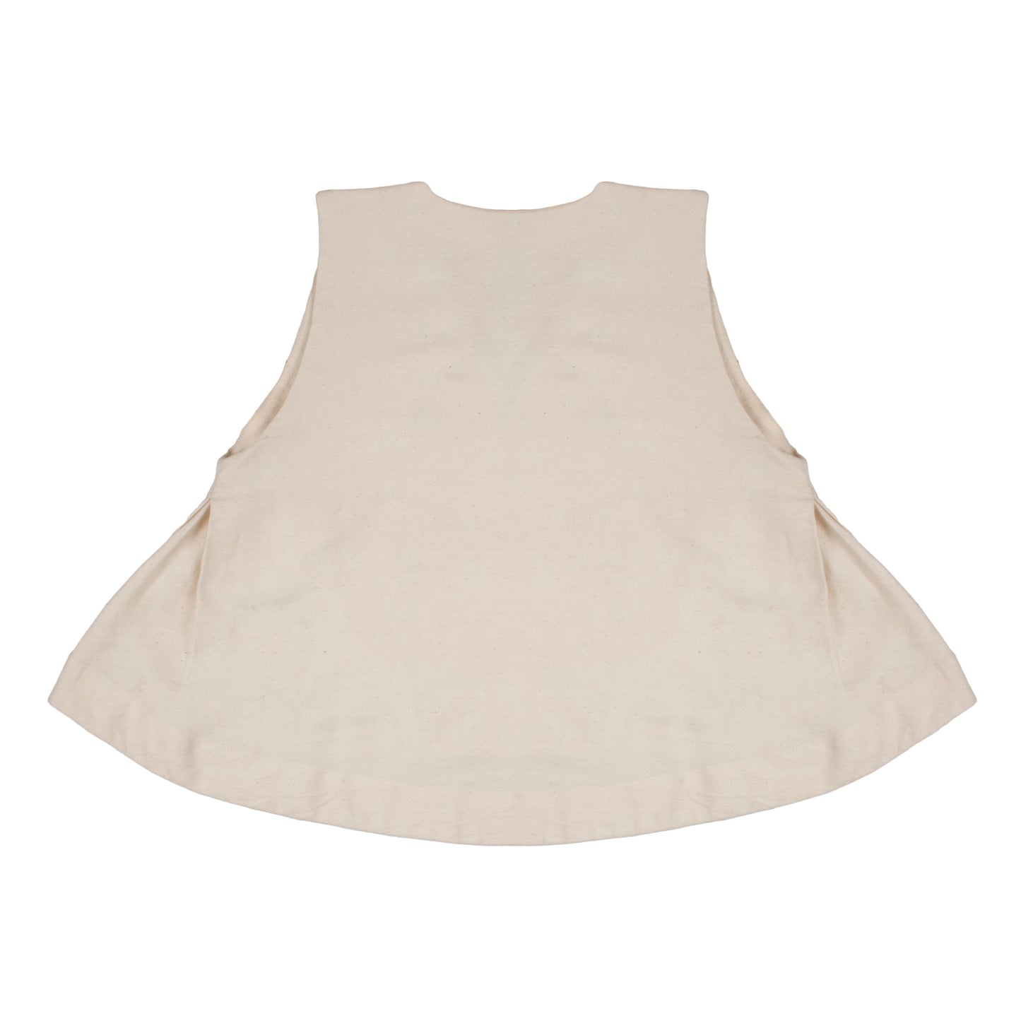 Flare Lounge Vest Top - Ivory