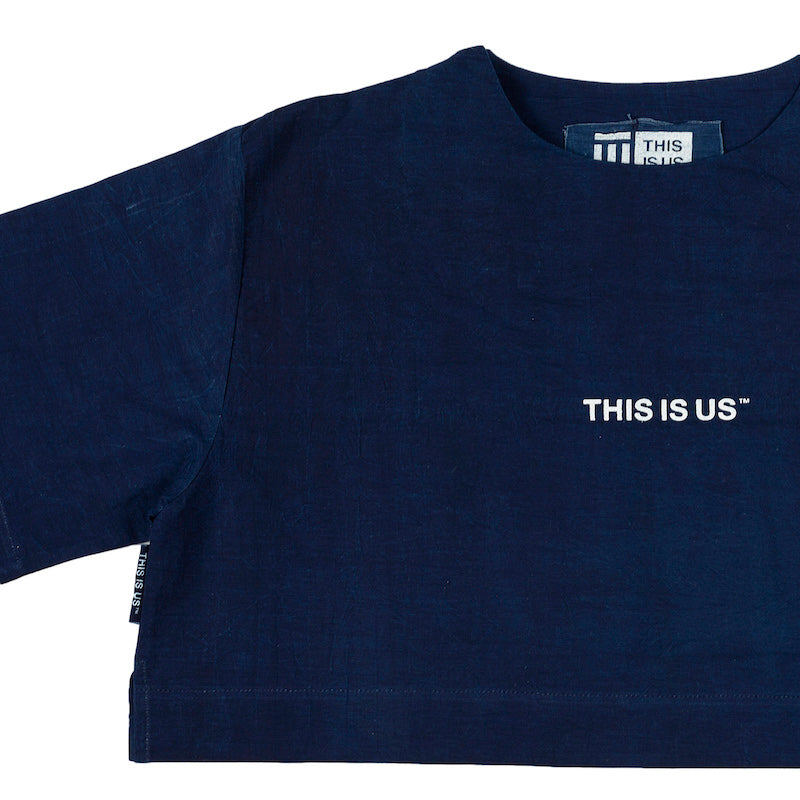 THIS IS US Cropped Tee