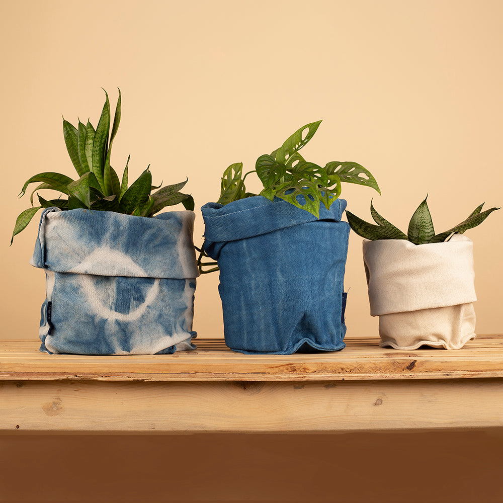canvas planter pots Canvas Planter