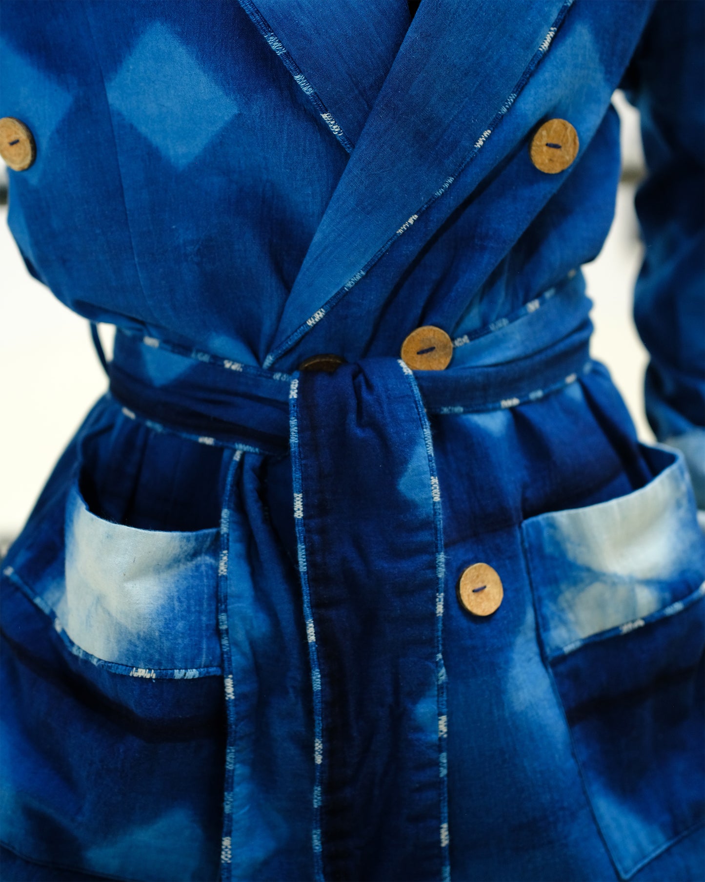 Double-Breasted Lounge Blazer