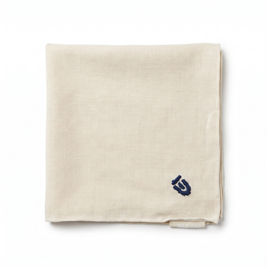 Big Square Scarf - Ivory