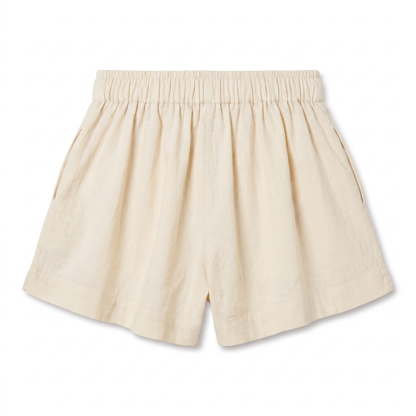 Boxy Lounge Shorts - Ivory