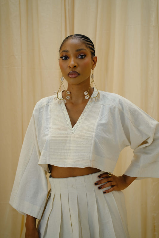 Danshiki Top - Ivory