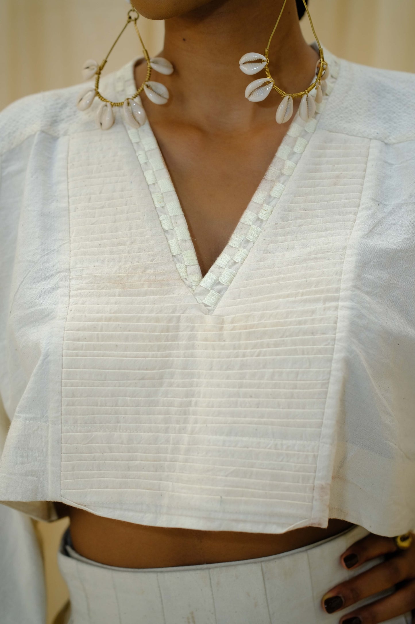 Danshiki Top - Ivory
