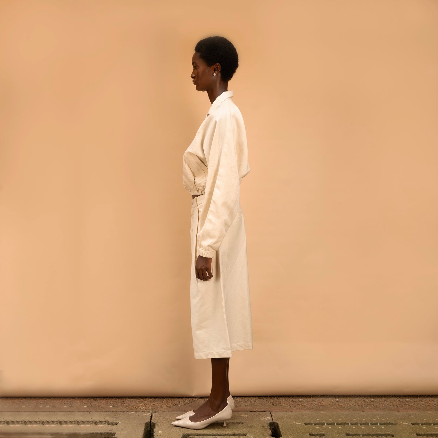 Bomber Jacket - Ivory
