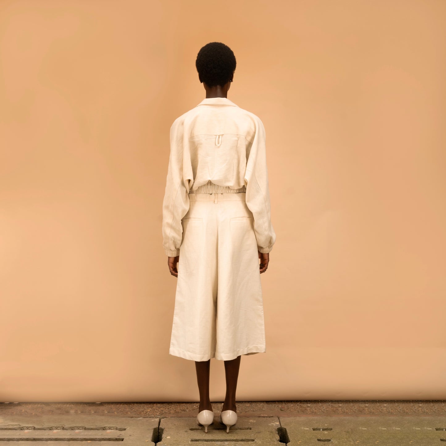 Bomber Jacket - Ivory