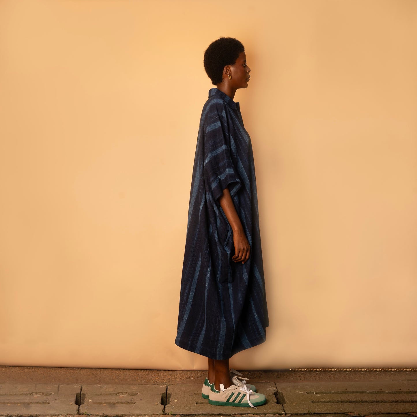 Kaftan Shirt Dress - Zebra