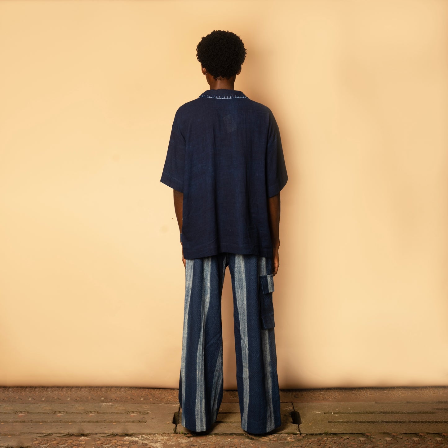 Short Sleeve Tunic - Indigo