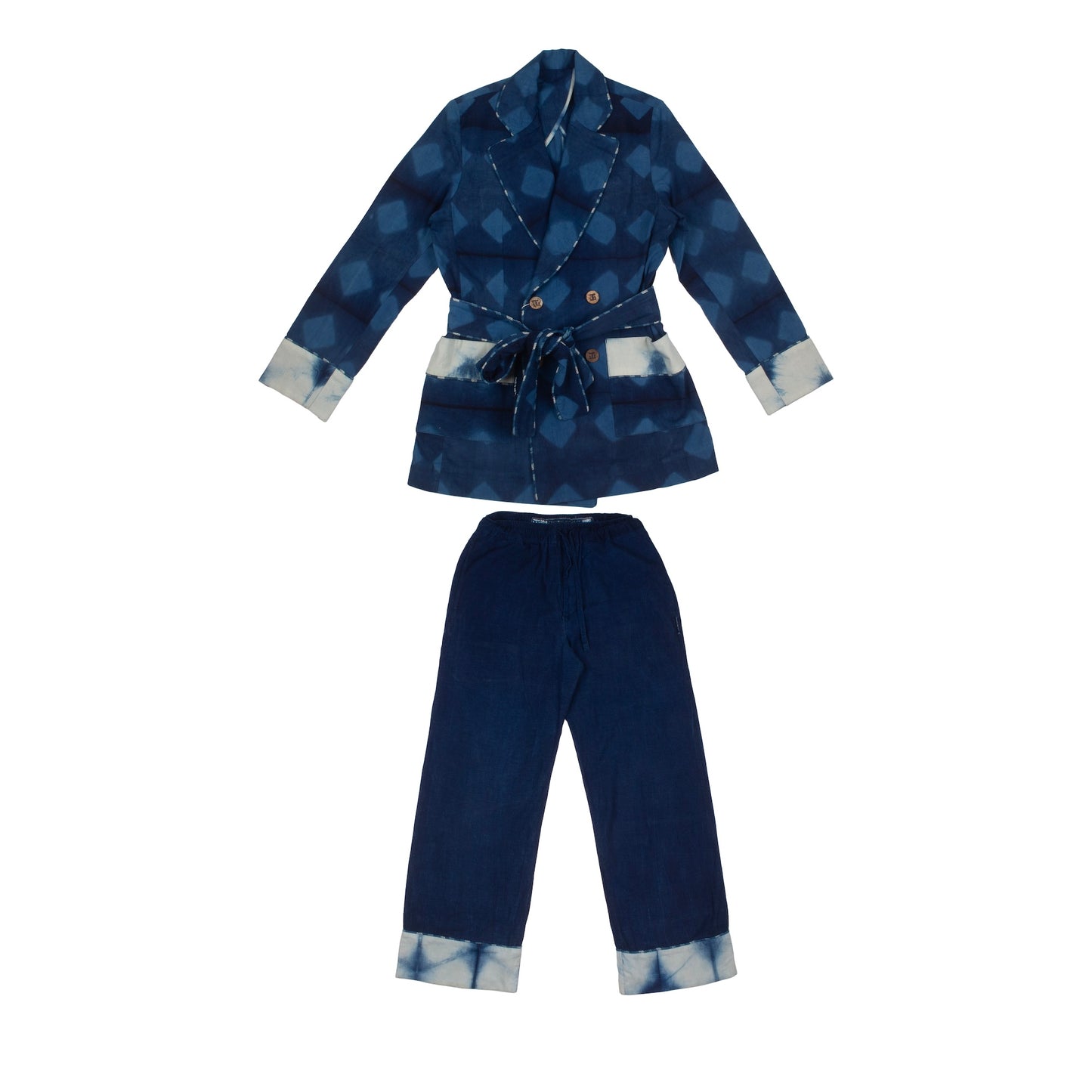 Double-Breasted Lounge Blazer