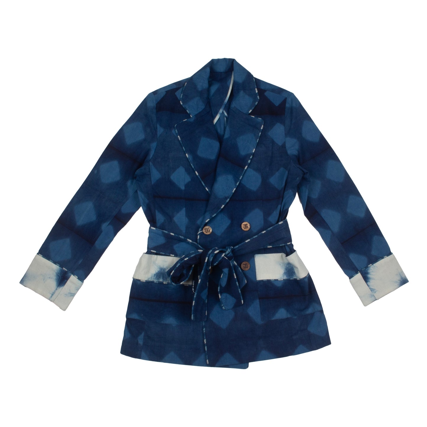 Double-Breasted Lounge Blazer