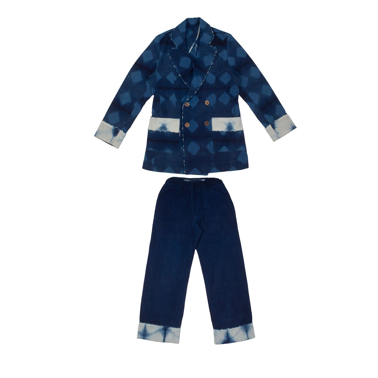 Double-Breasted Lounge Blazer