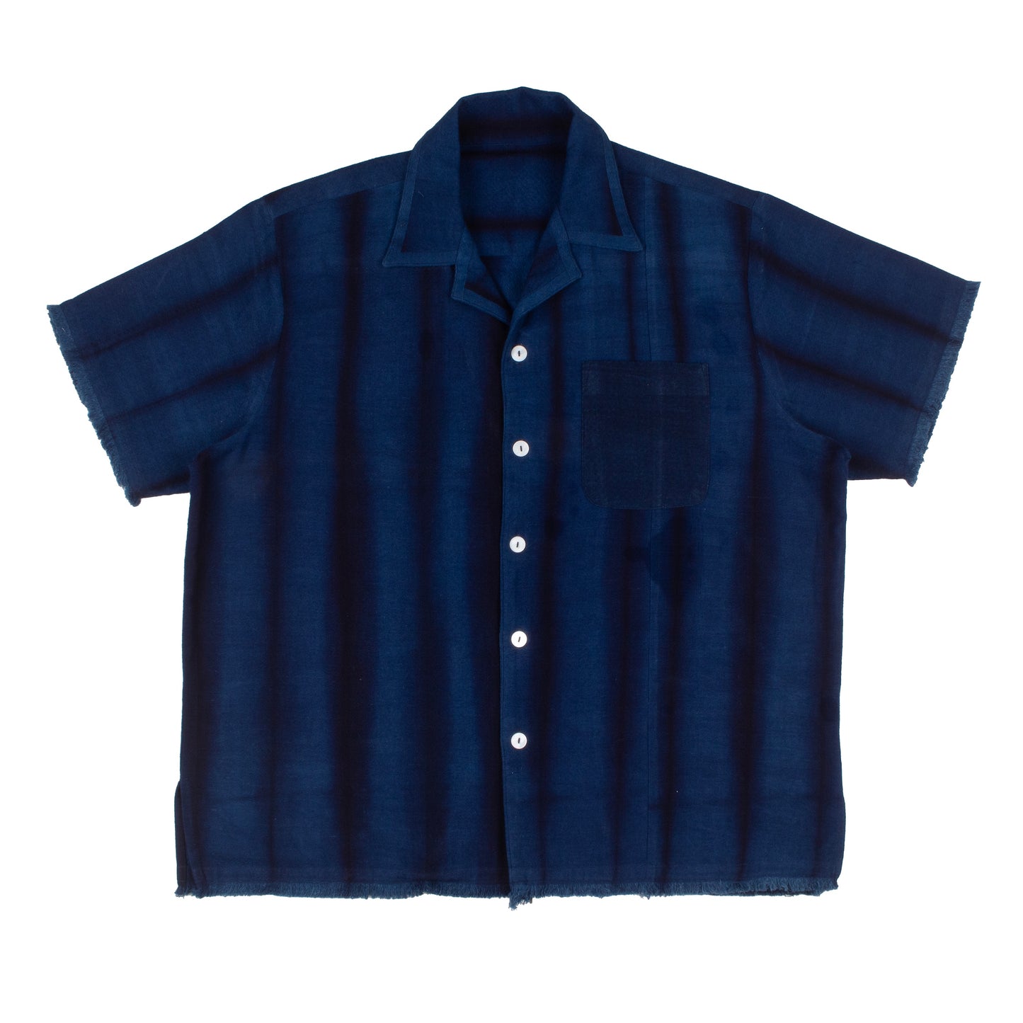 Ajasa Camp Shirt - Indigo/Galactic Stem
