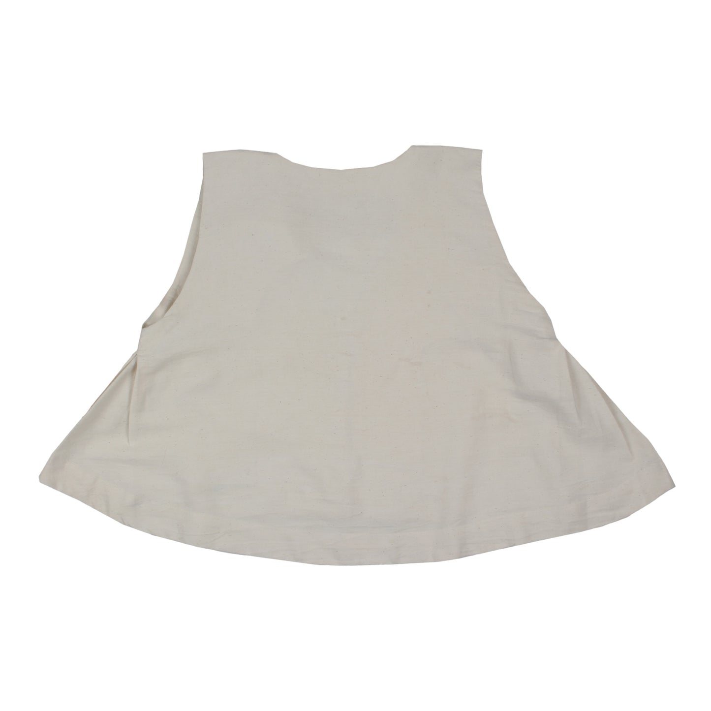 Flare Lounge Vest Top - Ivory