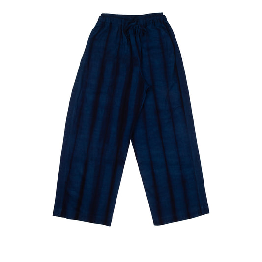 Ajasa Trousers - Indigo Block Stripe