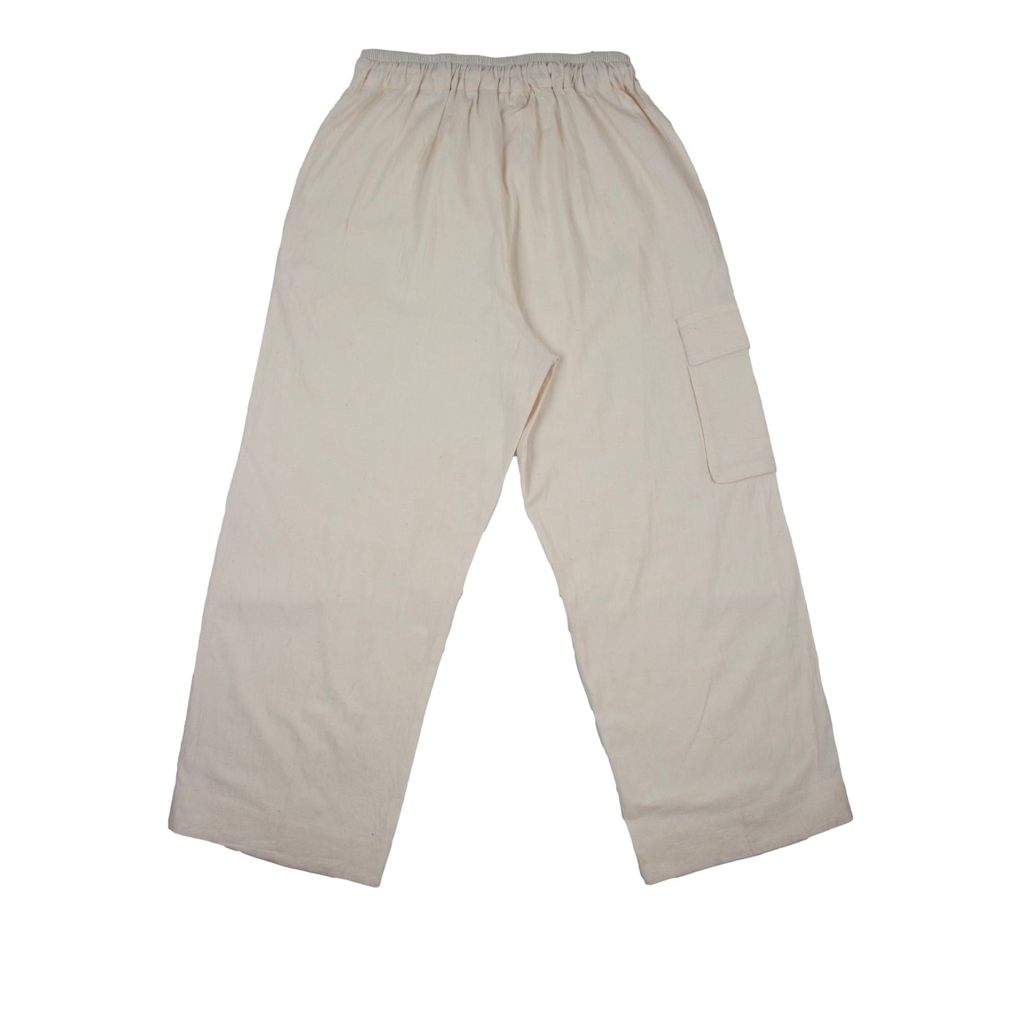 Uniform wear Baggy Cargo Trousers - Ivory