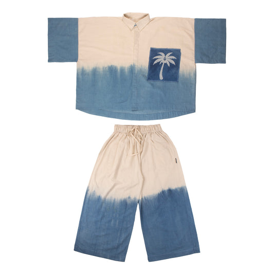Boxy Lounge Trousers Set - IV/SB Hankaka