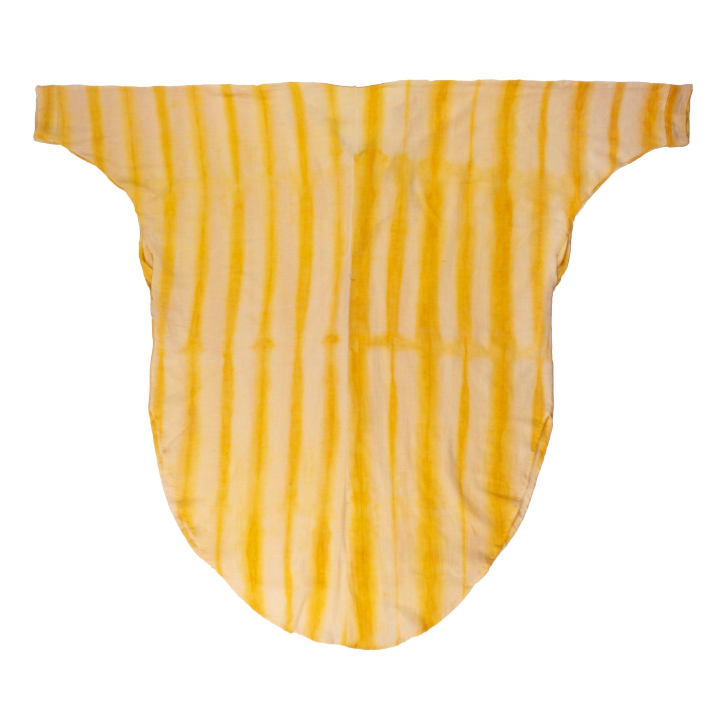 Kaftan Dress - Yellow Striped