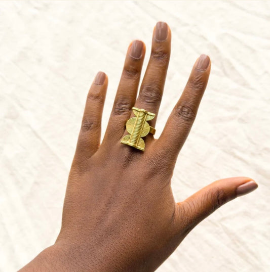 Tofe Brass Ring