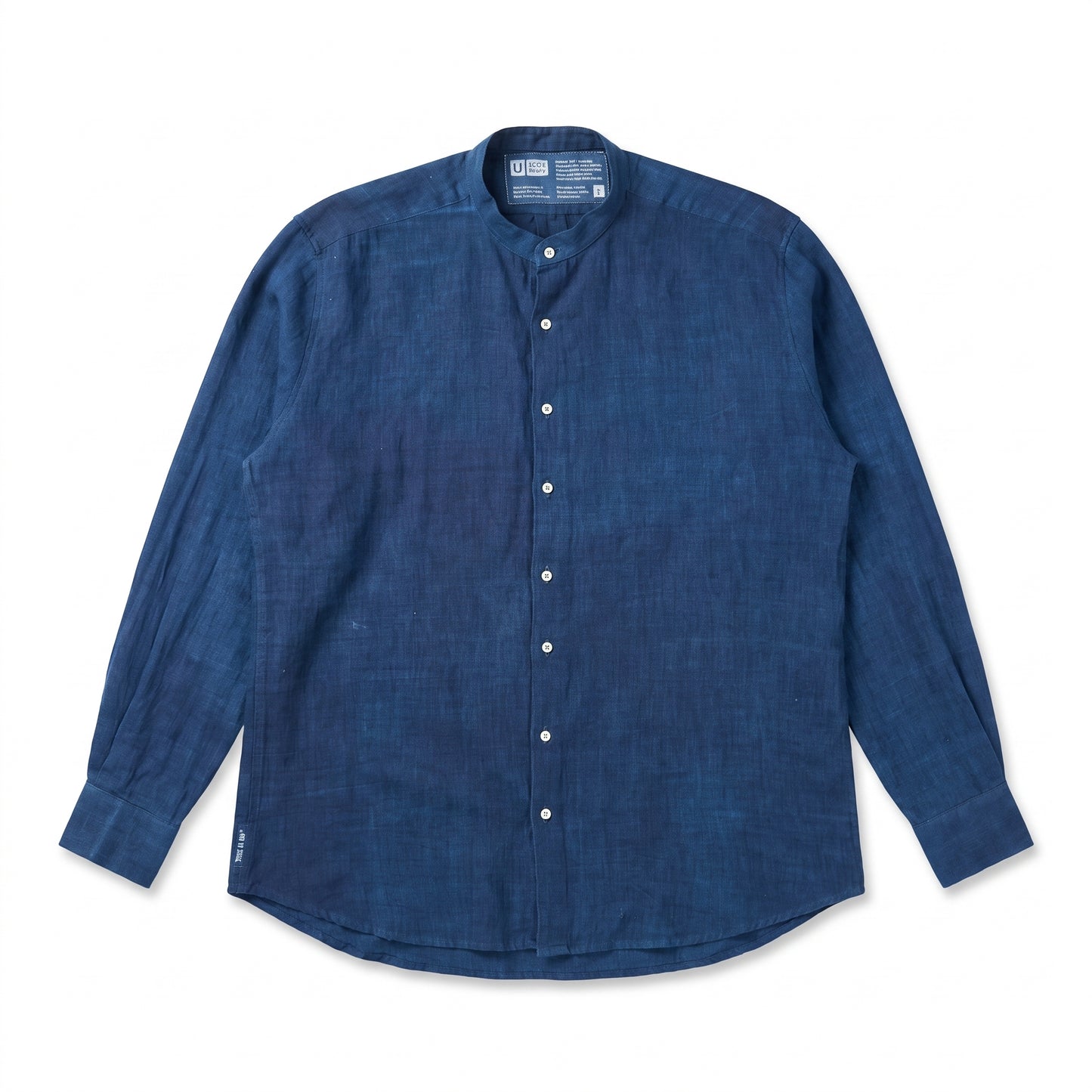 Relaxed Long Sleeve Shirt - Indigo