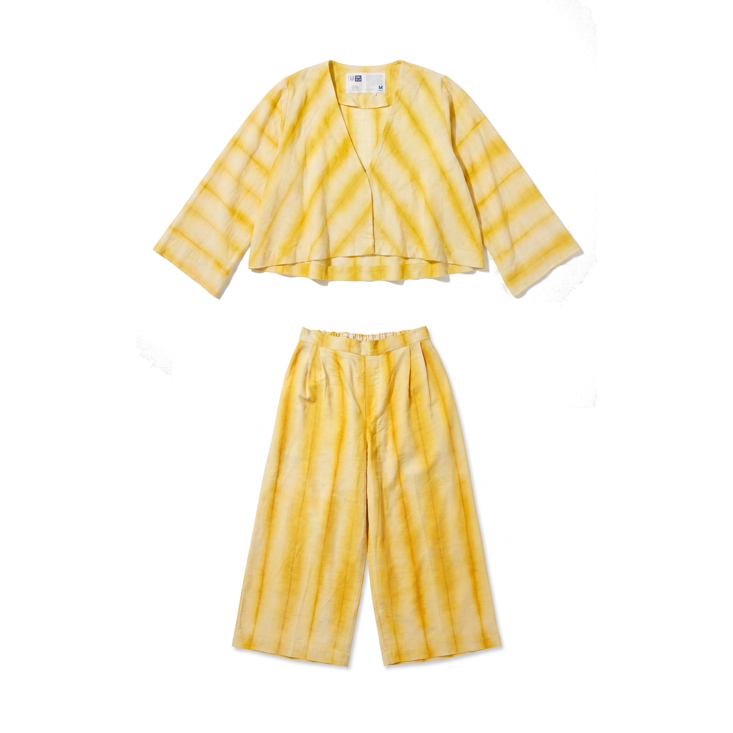 Flare Lounge Trousers Set - Striped