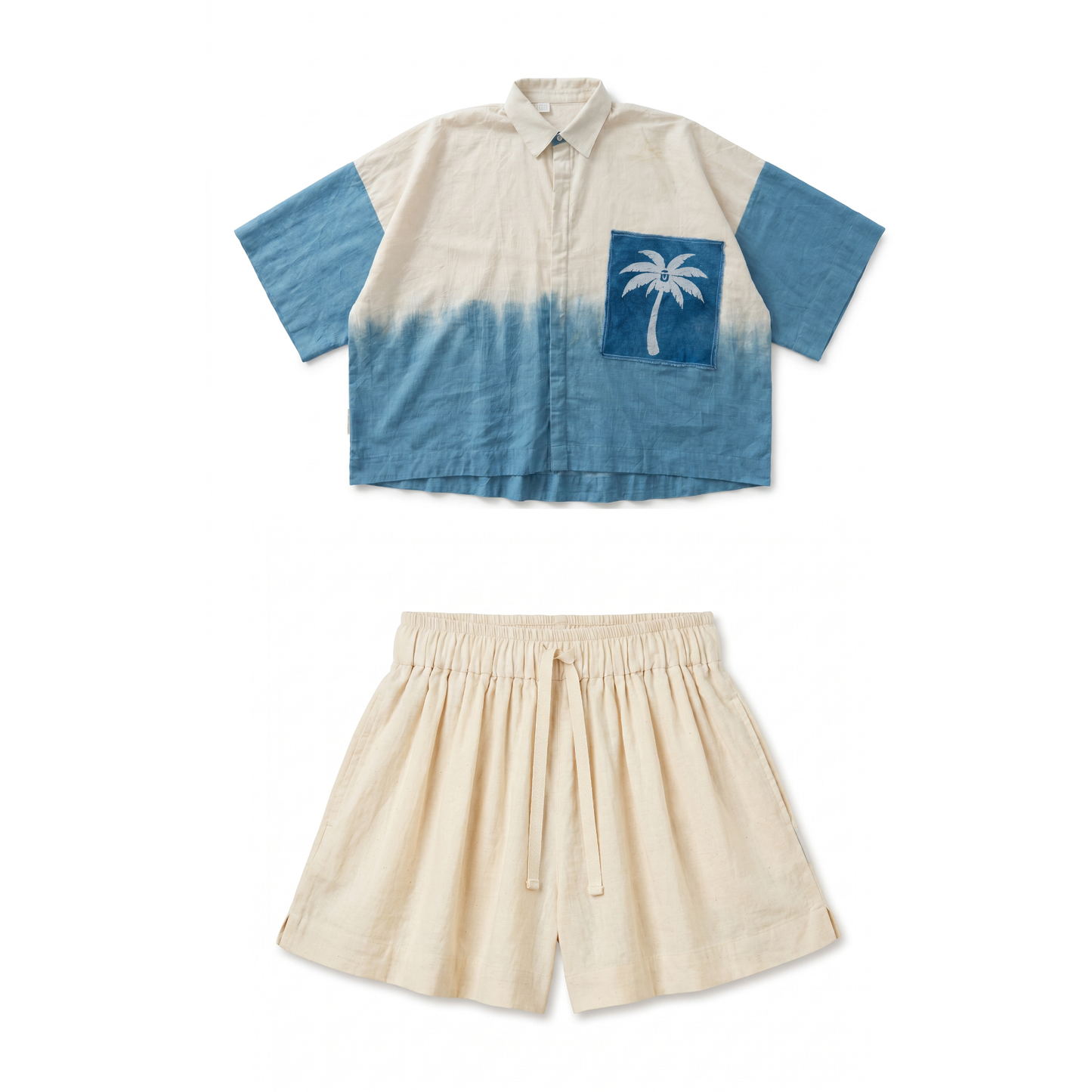 Boxy Lounge Shorts Set - Hankaka