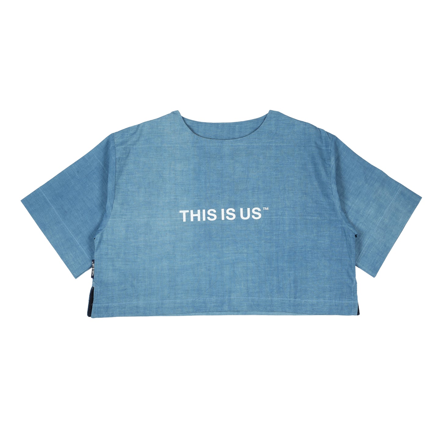 THIS IS US Cropped Tee