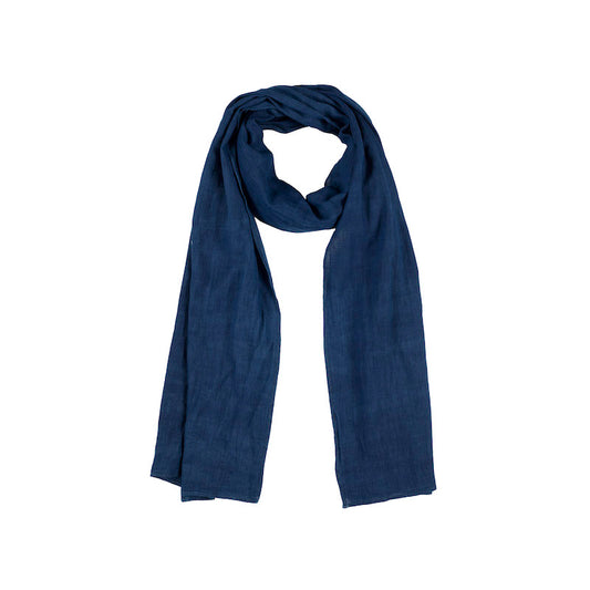 Long Head Scarf - Indigo