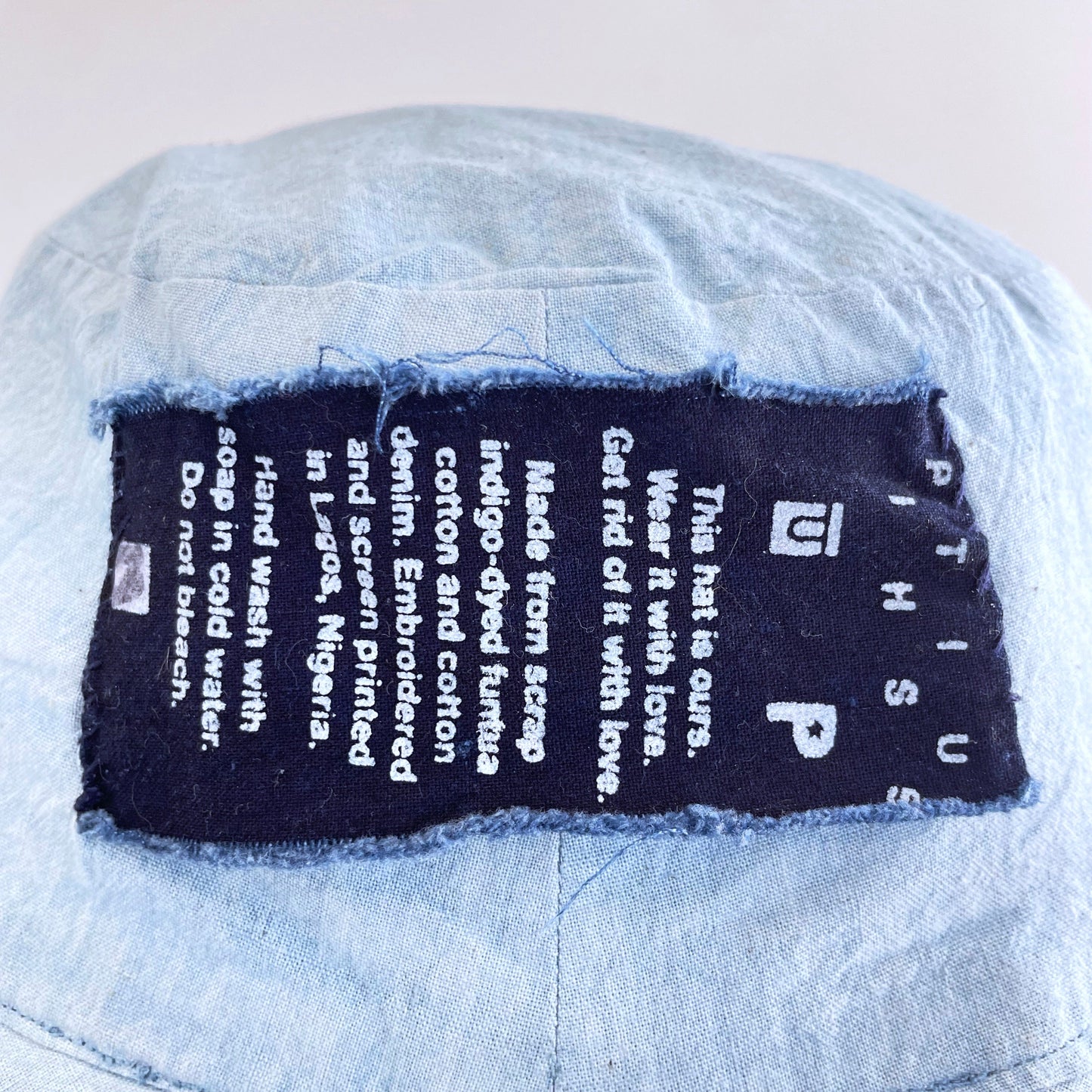 Patch Patch Bucket Hat