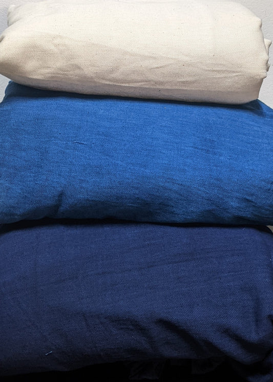 Cotton twill fabric